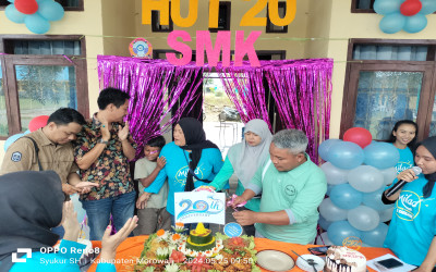 SELAMAT ULANG TAHUN KE 20 SMK NEGERI 1 BUNGKU BARAT